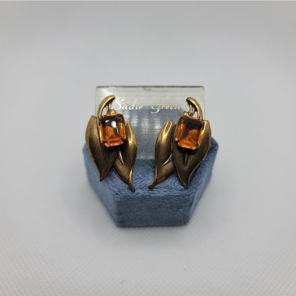 SADIE GREEN Vintage Earrings 